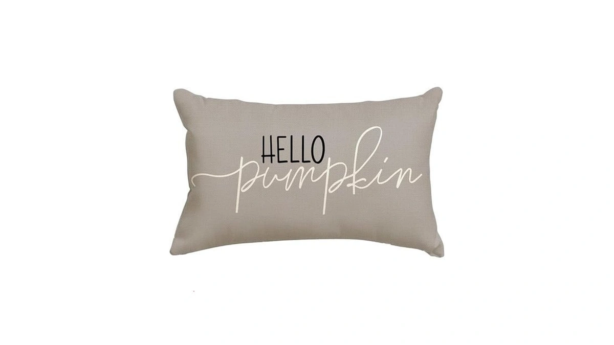 Rabusofa Fall Pillow Covers 12x20 Inch,autumn Hello Pumpkin Pillows Decorative