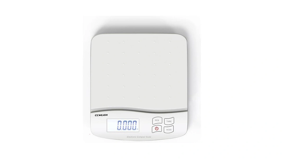 Ccweigh Digital Postal Scale 30kg 6 Units Conversion (g, Lb,