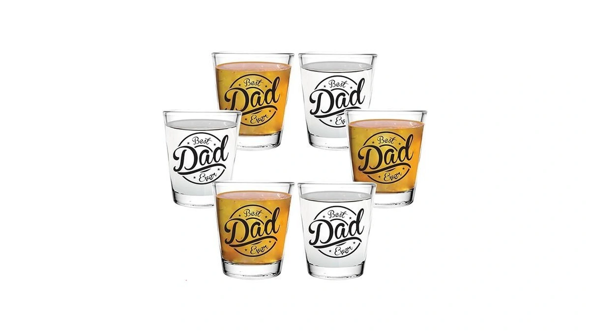 Bisyata Gift For Dad - Best Dad Ever Shot Glass