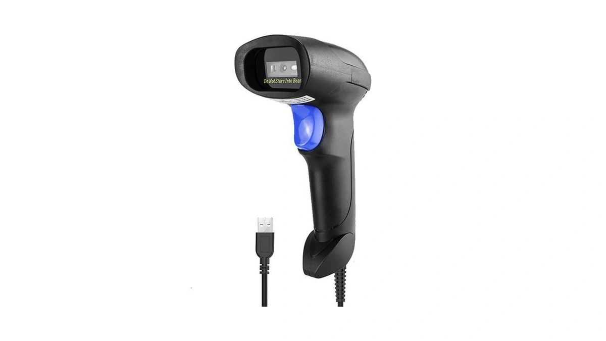 Netumscan Usb 1d Barcode Scanner, Handheld Wired Ccd Barcode Reader