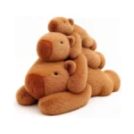 Titqwop 1.54lb Capybara Plush For Girls Weighted Stuffed Animals For