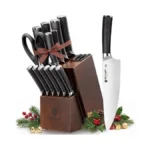 Brodark Kitchen Knife Set, Ultra Sharp 15 Pcs Knife Set