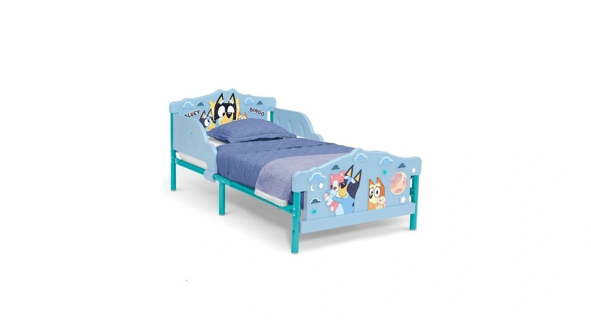 Delta Children - Bluey 3d Toddler Bed, Blue