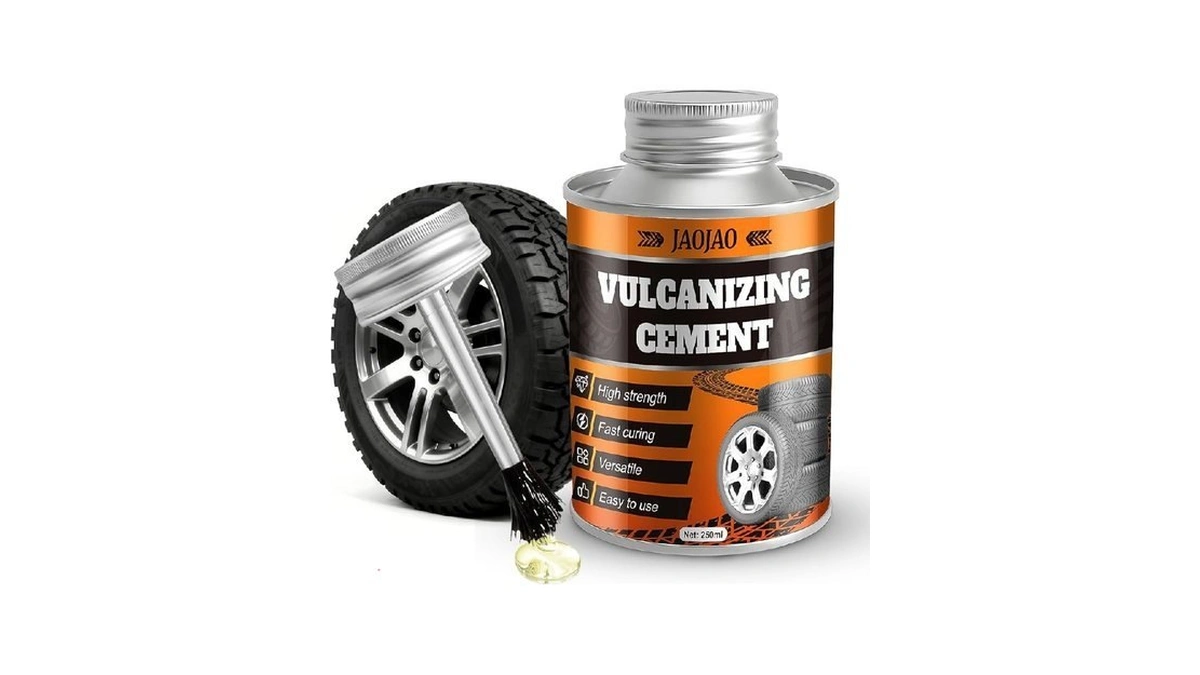 Jaojao Vulcanizing Cement For Tire Patches, Tire Repair Glue Tire