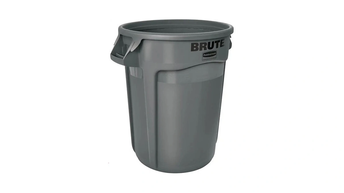 Rubbermaid Commercial Products Brute Heavy-duty Round Trash/garbage Can With Venting