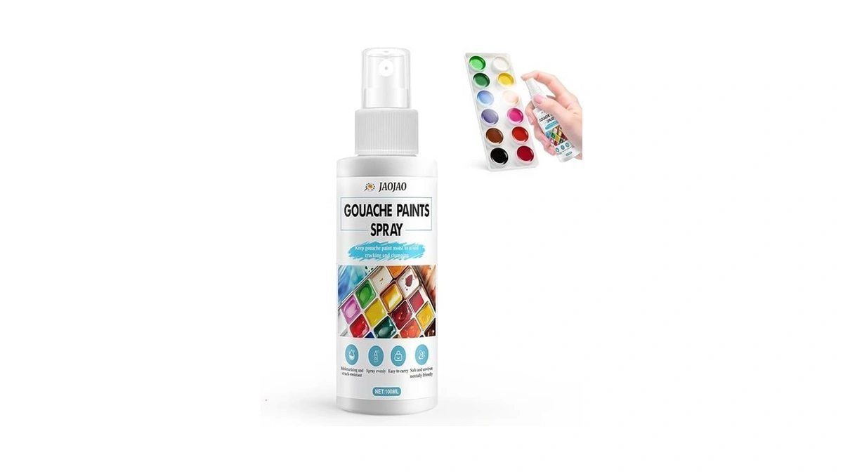 Jaojao Gouache Wetting Spray - Paint Extender & Moisturizer For