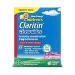 Claritin Children's Allergy Medicine, 24-hour Non-drowsy Loratadine 5mg Chewable Tablet,