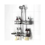 Reinhardt Adjustable Shower Caddy Hanging Rustproof Shower Caddy For Handheld