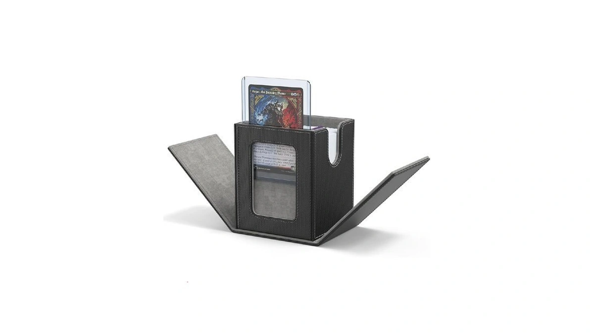 Zlca Mtg Deck Box With Commander Window Display, Trading Card