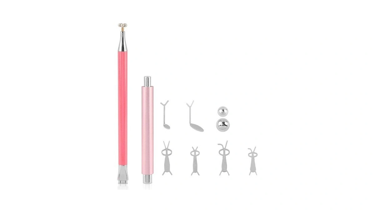 10pcs Cat Eye Nail Magnet Set, Magnet Tool Set With