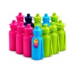 4e's Novelty Bulk Water Sports Bottles For Kids 18 Oz
