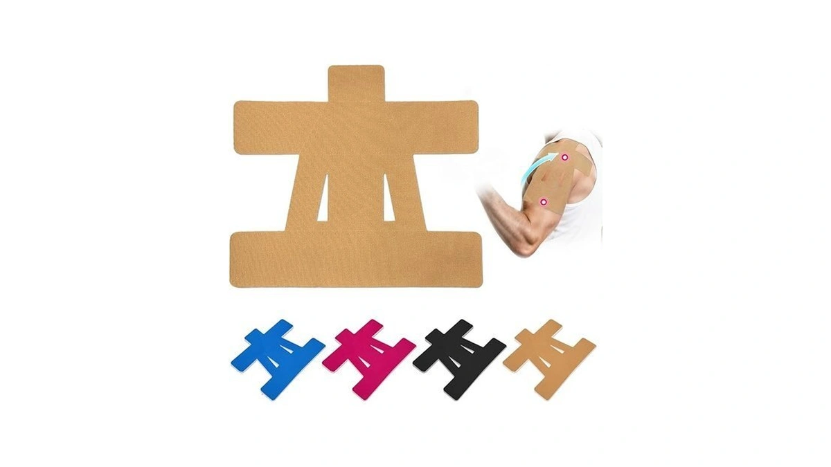 12 Count Kinesiology Tape For Shoulder,shoulder Tape For Pain Relief,pre-cut