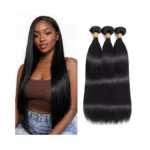 Amazon code: Straight Human Hair Bundles 1b Natural B