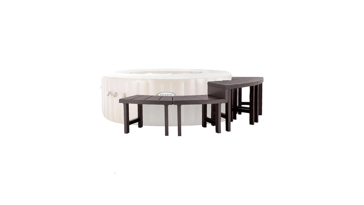 Intex Set Of 4 Purespa Benches, 2 Medium And 2