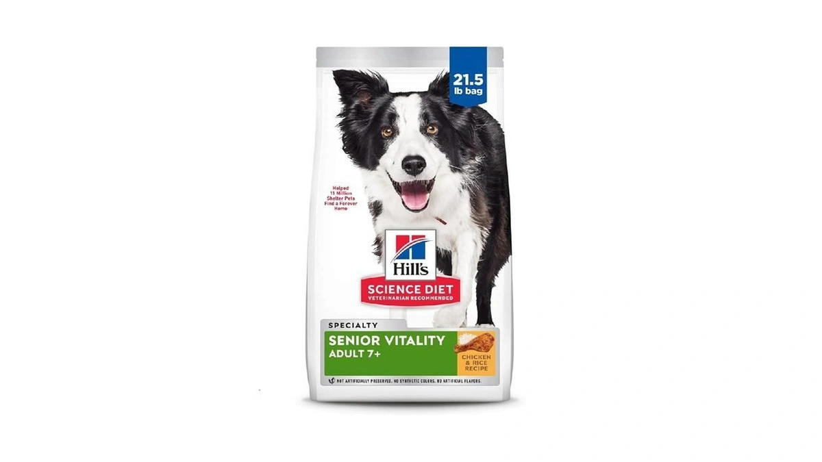 Hill's Science Diet Adult 7+ Senior Vitality Dry Dog Food,