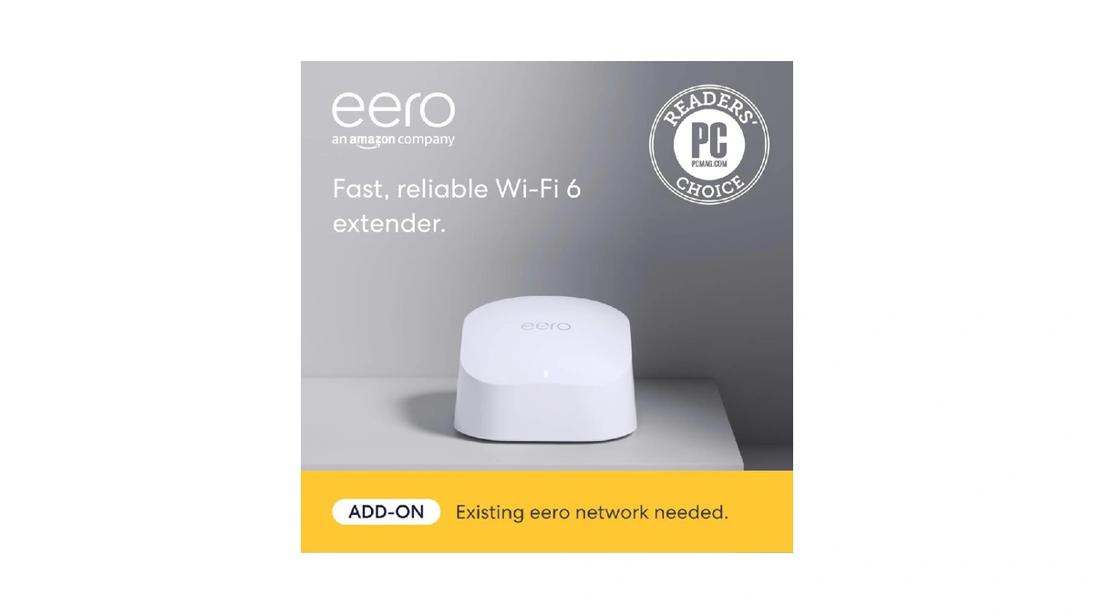 Amazon Eero 6 Mesh Wifi Add-on Extender - Add Up