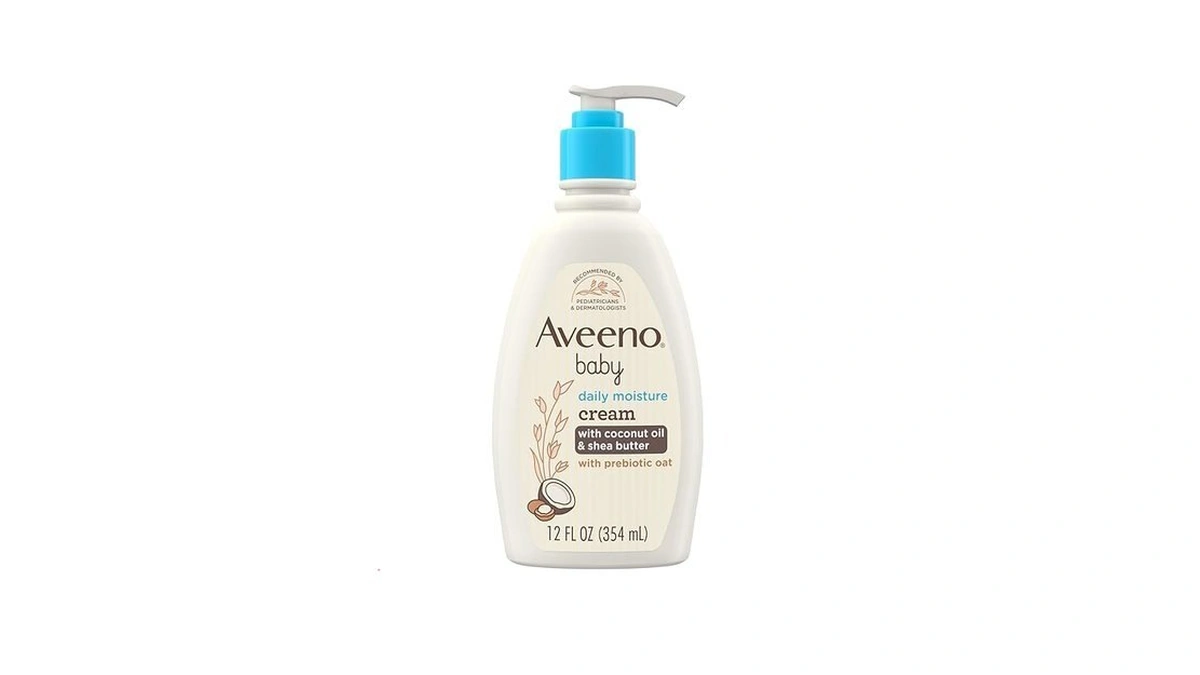 Aveeno Baby Daily Moisturizing Cream With Prebiotic Oat, Hypoallergenic Baby