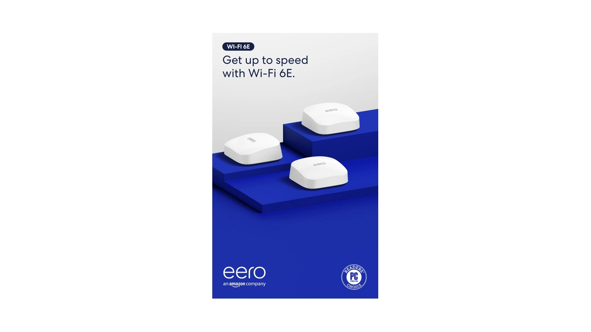 Amazon Eero Pro 6e Mesh Wifi System - Supports Internet