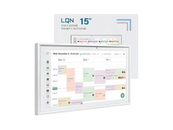 Digital Calendar 15.6 Inch Smart Electronic Family Planner With Chore