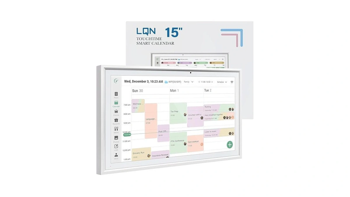 Digital Calendar 15.6 Inch Smart Electronic Family Planner With Chore