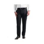 Haggar J.m Wool Windowpane Tailored Fit Flat Front Stretch Suit