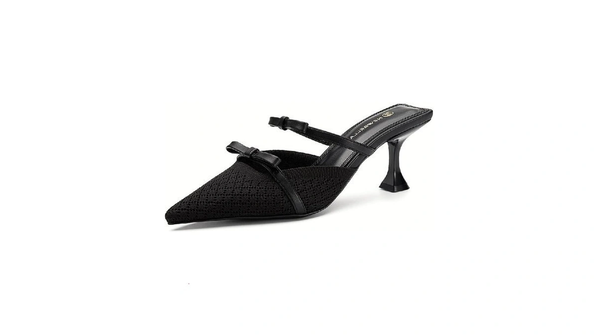 Newbella Women's Elegant Pointed Toe Pumps - Breathable Mesh Stiletto