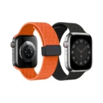 2 Packs D-buckle Sport Bands Compatible With Apple Watch Band