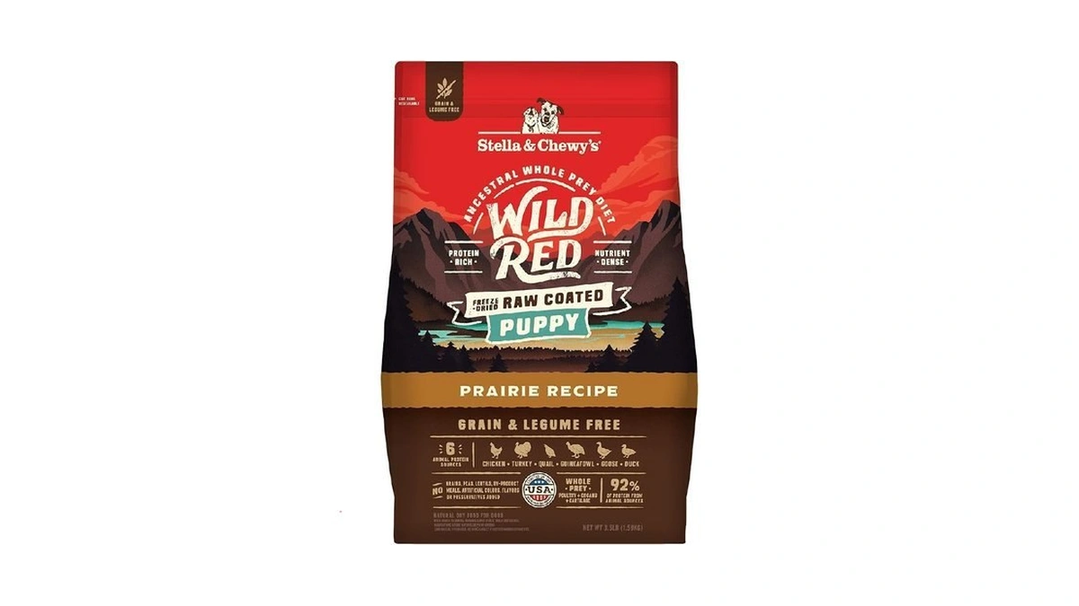Stella & Chewy's Wild Red Dry Dog Food Raw Coated