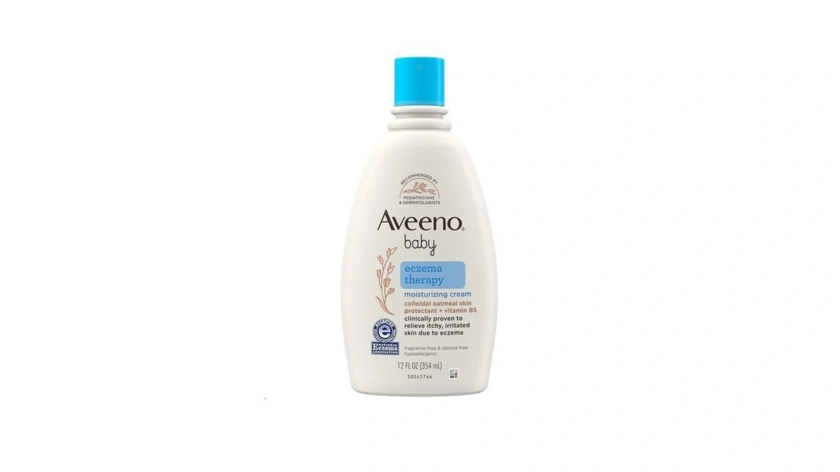 Aveeno Baby Eczema Therapy Moisturizing Cream, Natural Colloidal Oatmeal &