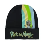 Rick And Morty Beanie Hat, Adult Cuffed Winter Knit Cap