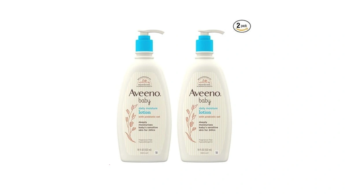 Aveeno Baby Daily Moisture Body Lotion For Sensitive Skin, Hypoallergenic