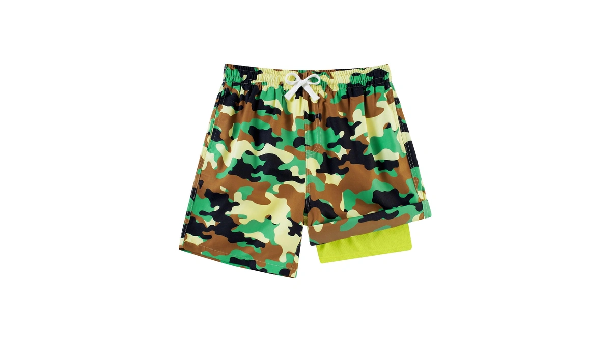 Swimsobo Boys Swim Trunks Size 8 Compression Boxer Liner Swimming