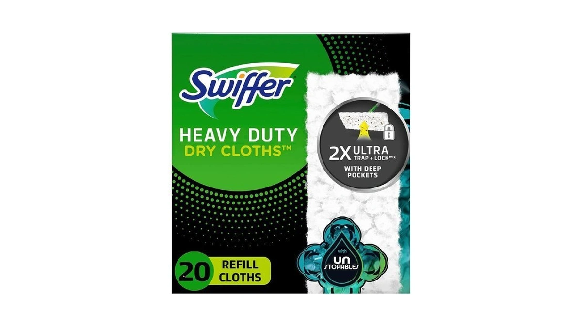 Swiffer Sweeper Heavy Duty Dry Multi-surface Cloth Refills For Floor