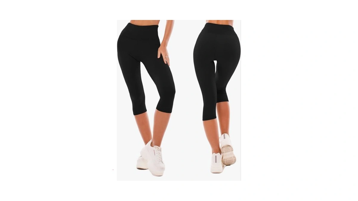 Sinophant High Waisted Leggings For Women - Full Length Capri