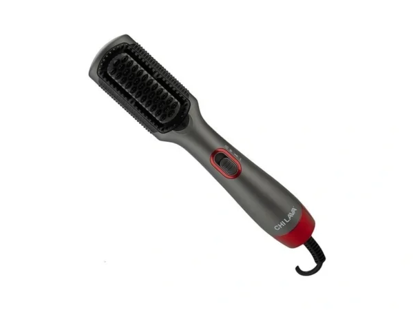 Chi Lava Heated Straightening Brush, 3-in-1 Hair Straightener, Dryer &