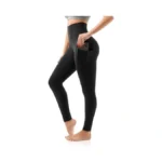 Sinophant High Waisted Leggings With Pockets Women, Full Length Capri