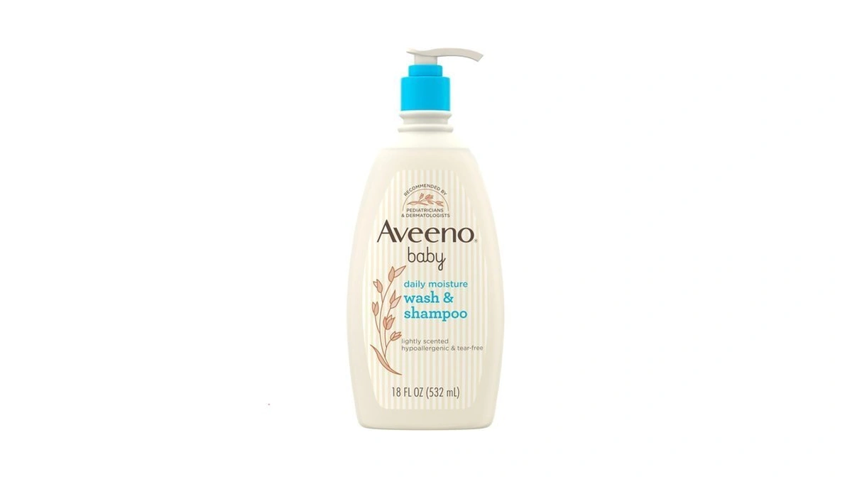 Aveeno Baby Daily Moisture Gentle Body Wash & Shampoo With