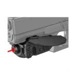 Cvlife Laser Sight For Pistol With Handstop, Low Profile Rechargeable