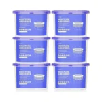 Clevast Moisture Absorber Boxes 6 Pack, 10 Oz Dehumidifier For