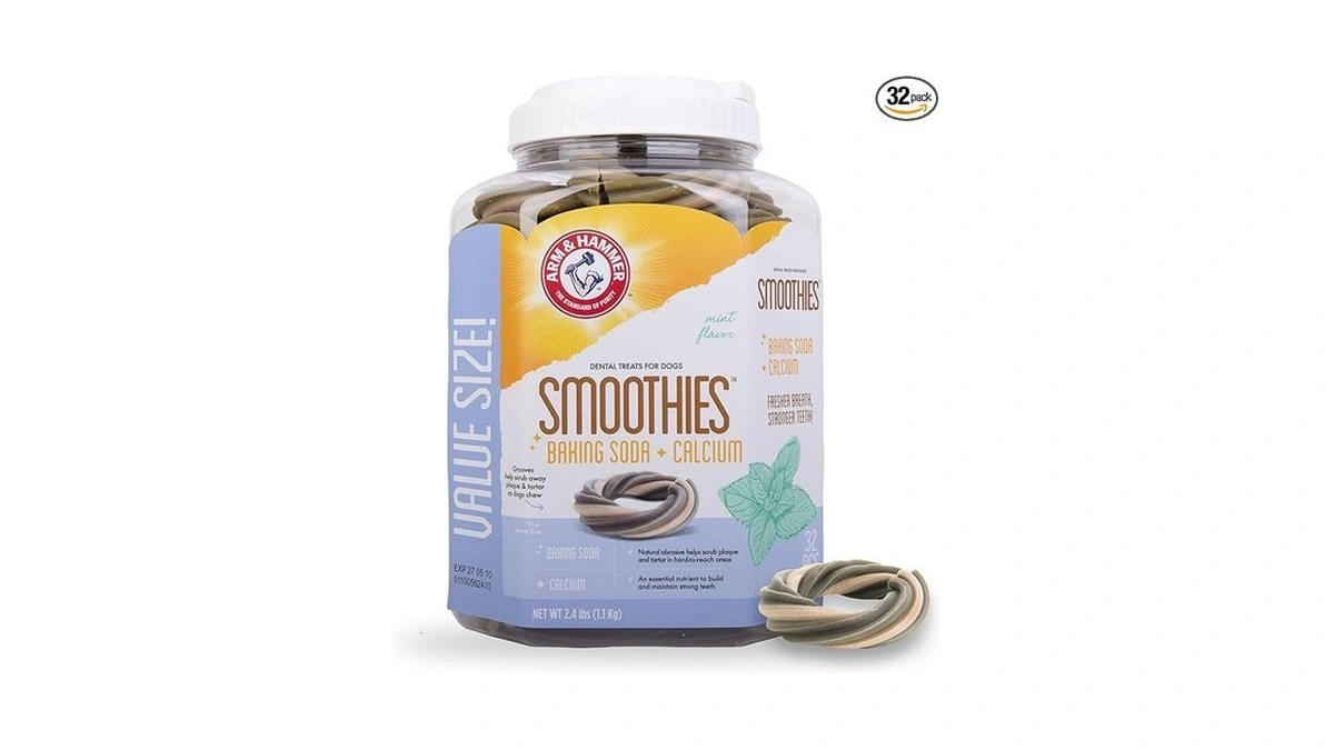 Arm & Hammer Smoothies Dental Chews For Dogs With Baking