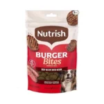 Nutrish Burger Bites Beef Recipe With Bison Premium Dog Treats,