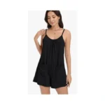 Nfsion Womens Casual Sleeveless Romper Loose Spaghetti Strap Shorts Overalls