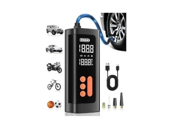 Nobiwa Tire Inflator Portable Air Compressor, Cordless & 12v Dc