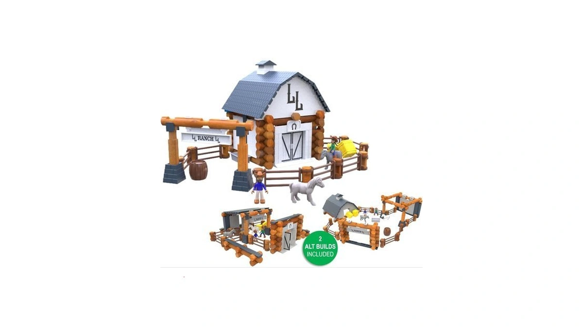 Lincoln Logs Big Sky Ranch Building Set