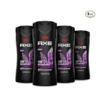 Axe Crisp Coconut & Black Pepper Body Wash 4 Count