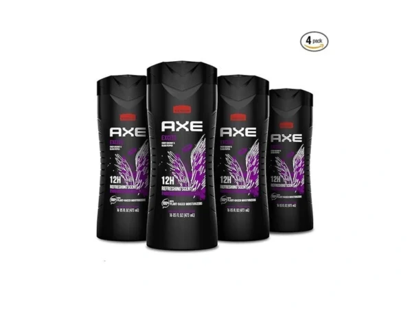 Axe Crisp Coconut & Black Pepper Body Wash 4 Count