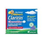 Claritin Children's Allergy Medicine, 24-hour Non-drowsy Loratadine 5mg Chewable Tablet,