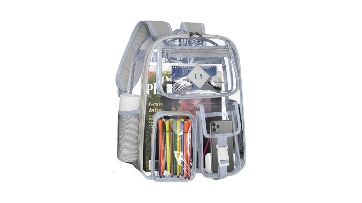 Clear Backpack Heavy Duty Large Pvc Transparent See Through Backpacks