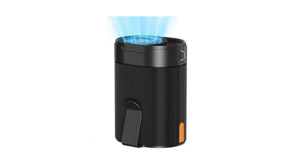 Portable Waist Fan, Rechargeable 3000mah Battery, 25h Runtime, 6600rpm Turbo