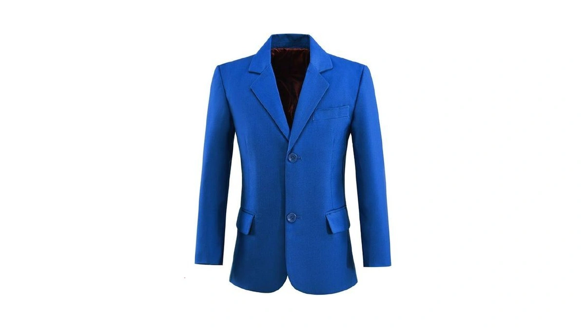 Boys Blazer Little Kids Tuxedo Formal Jacket Coat For Boys